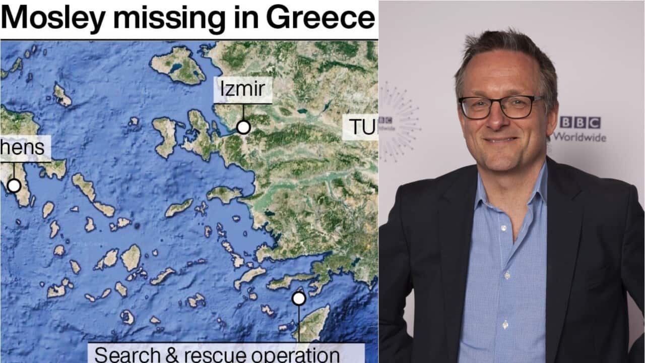 TV doctor Michael Mosley missing in Greece