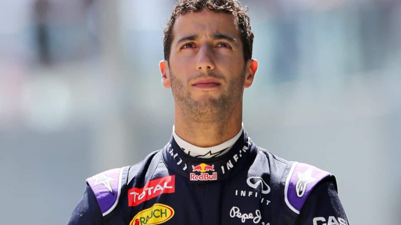 Australian Formula One driver Daniel Ricciardo.