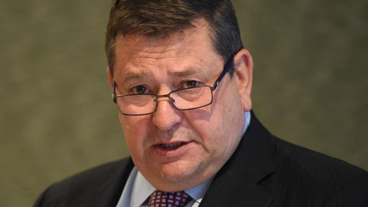 A file image of Nufarm CEO Greg Hunt