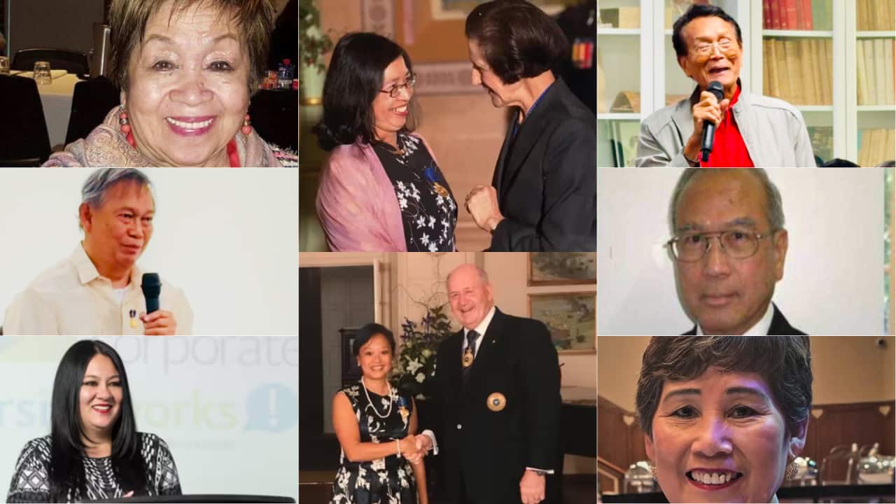 Several Filipino Australians have been inducted into the Australian Honours List over the past few decades.