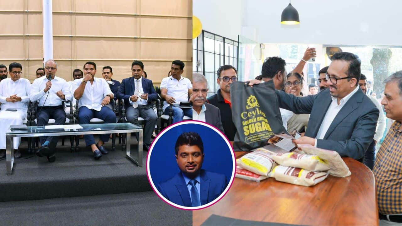 SBS Sinhala Manoj Udatiyawala Suni Handunetti Namal Rajapaksa.jpg