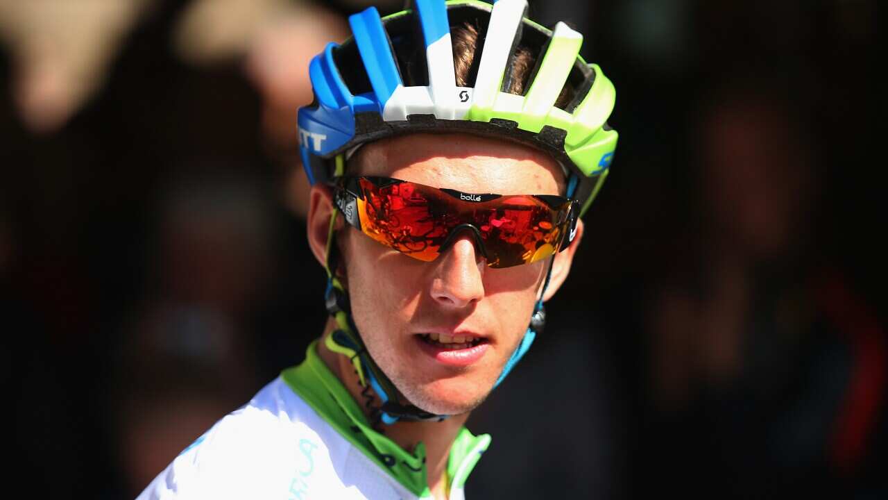 British rider Simon Yates of the Orica-GreenEDGE team.