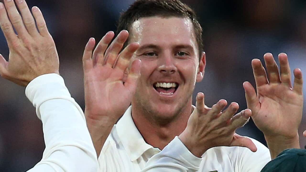 Australia's Josh Hazlewood