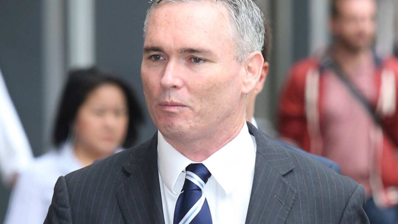 Former federal MP Craig Thomson arrives at court