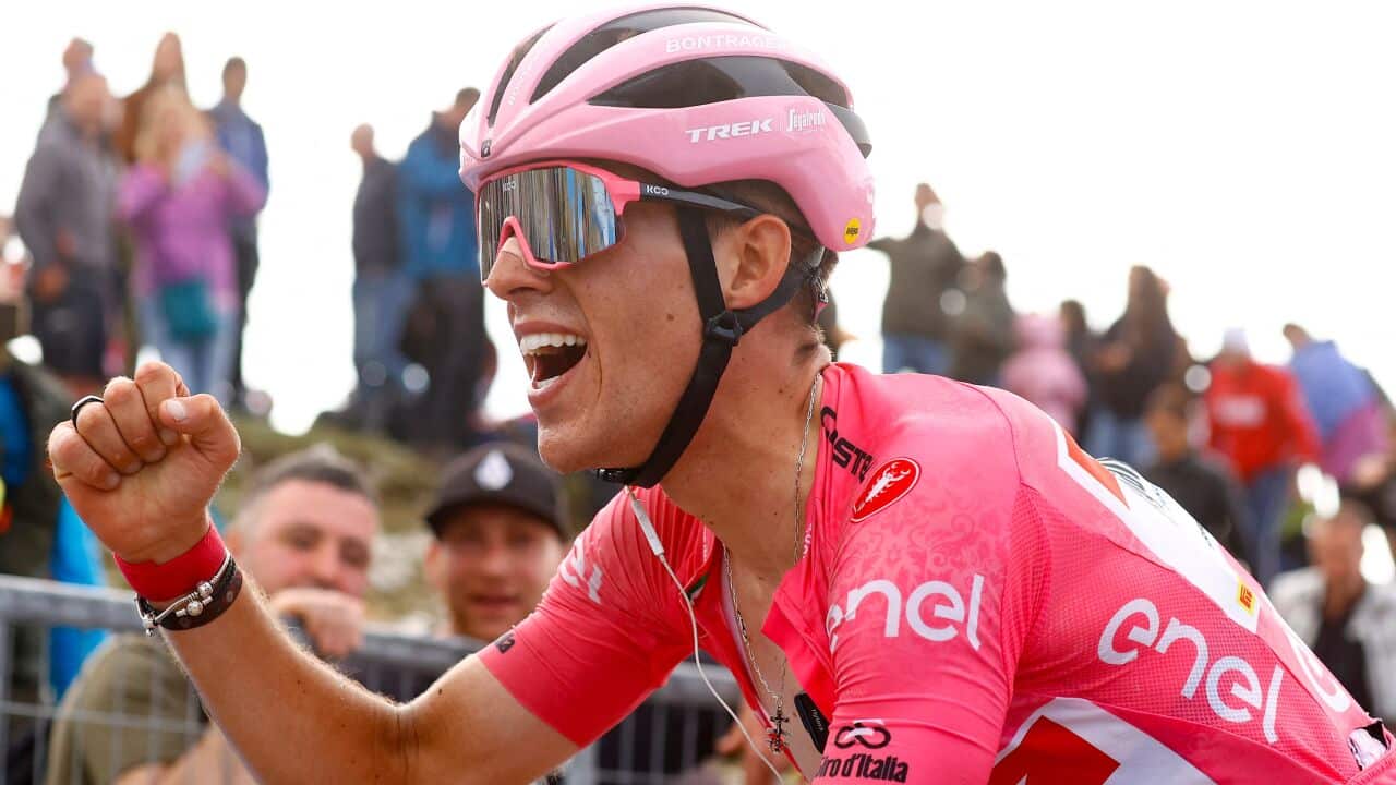 Juan Pedro Lopez, leader of the Giro d'Italia