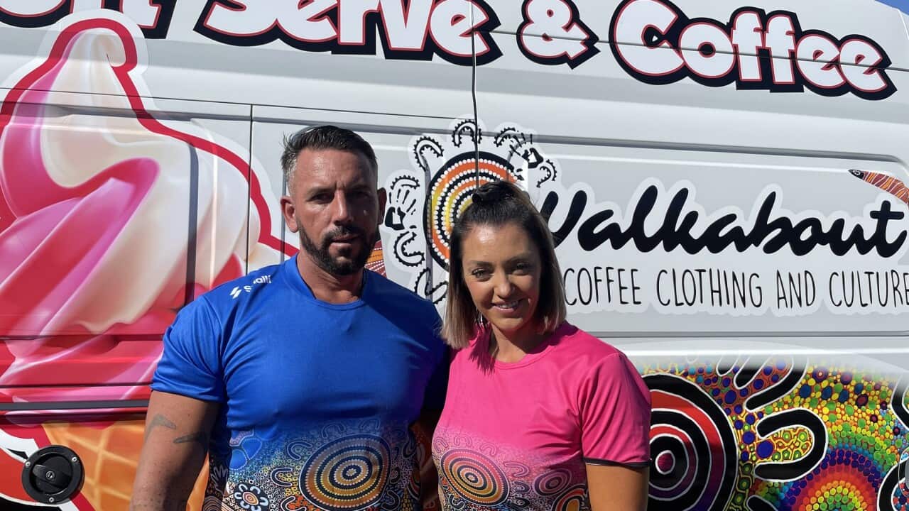 Billy and Lauren Duroux and their Walkabout coffee, clothing and culture business