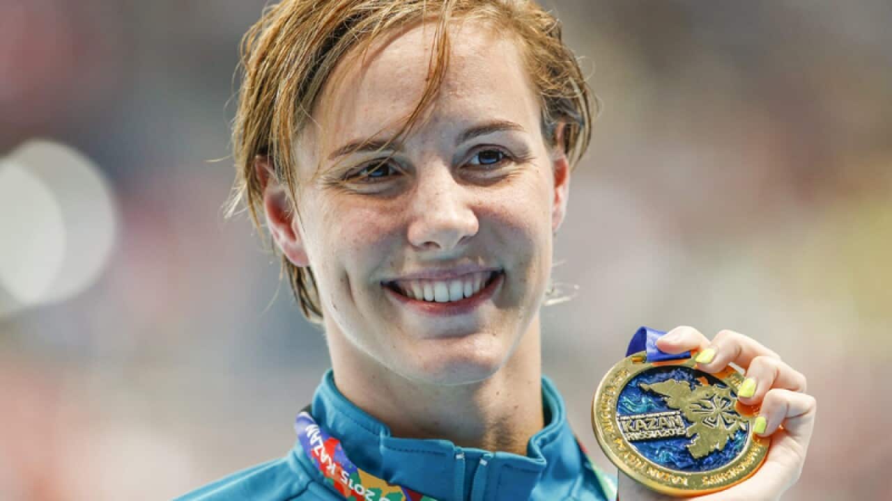 Australian swimmer Bronte Campbell