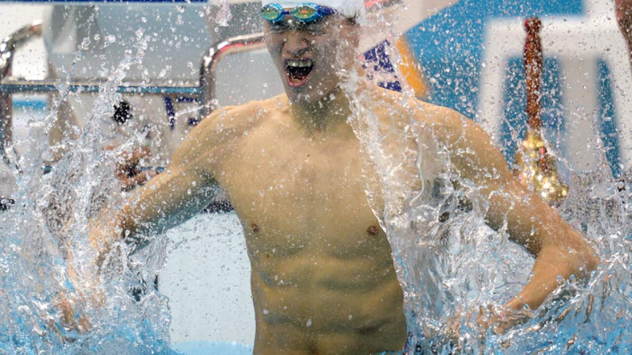 Chinese swimmer Sun Yang