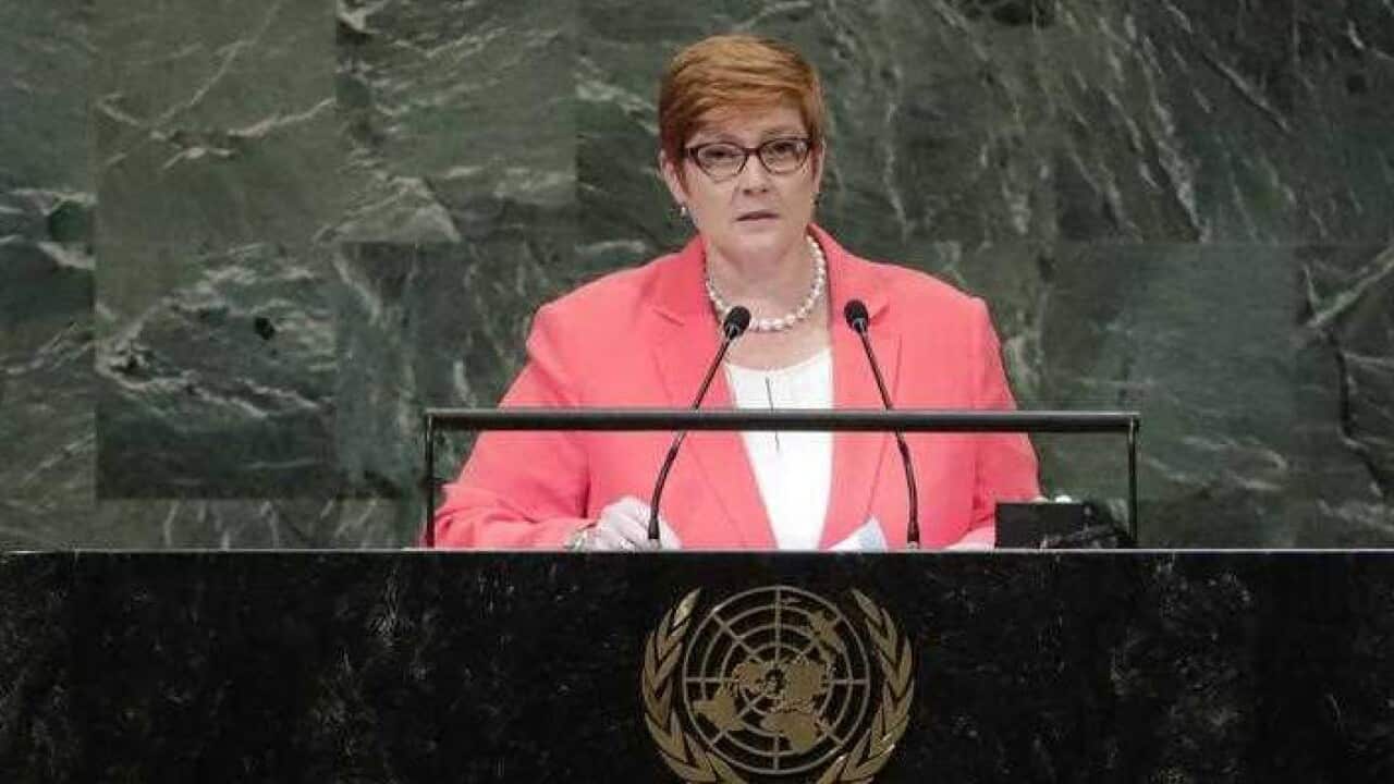 Foreign Minister Marise Payne