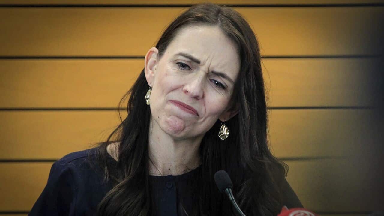 An emotional moment as Jacinda Ardern announces her resignation