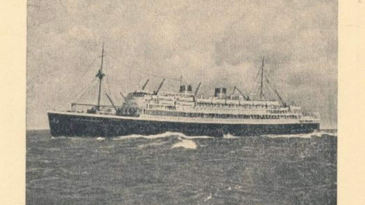 Dutch immigrant ship Johan van Oldenbarnevelt