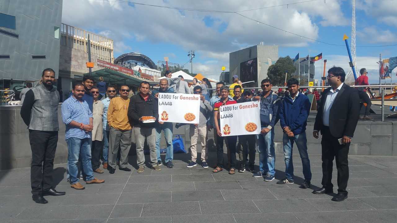 Lamb ad protest