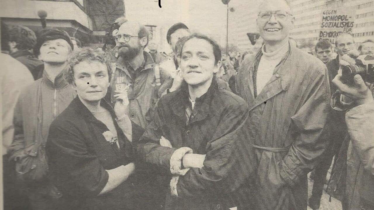 Conny Schüritz Mauerfall Berlin Alexanderplatz Australien 30 Jahre
