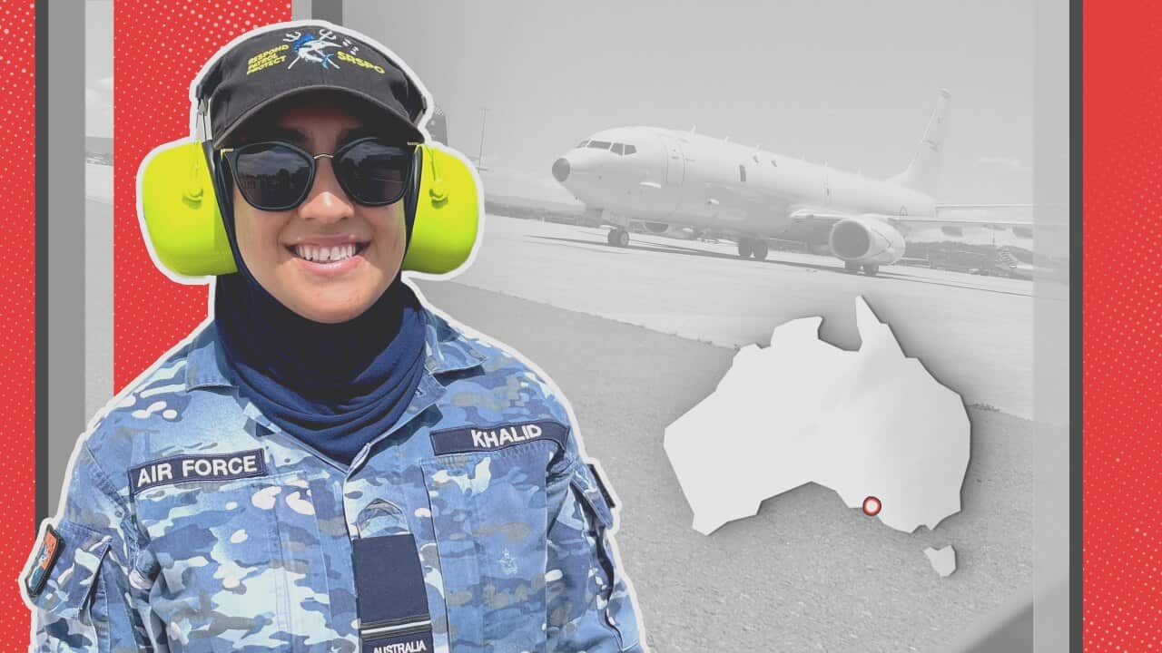 RAAF Flying Officer Ayah Khalid