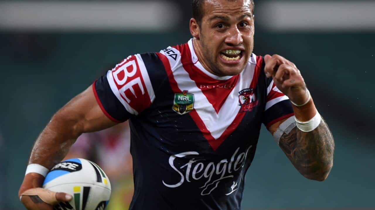 Blake Ferguson of the Roosters.