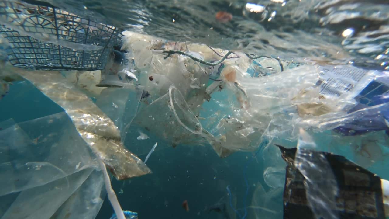 Marine plastic pollution on Christmas Island
