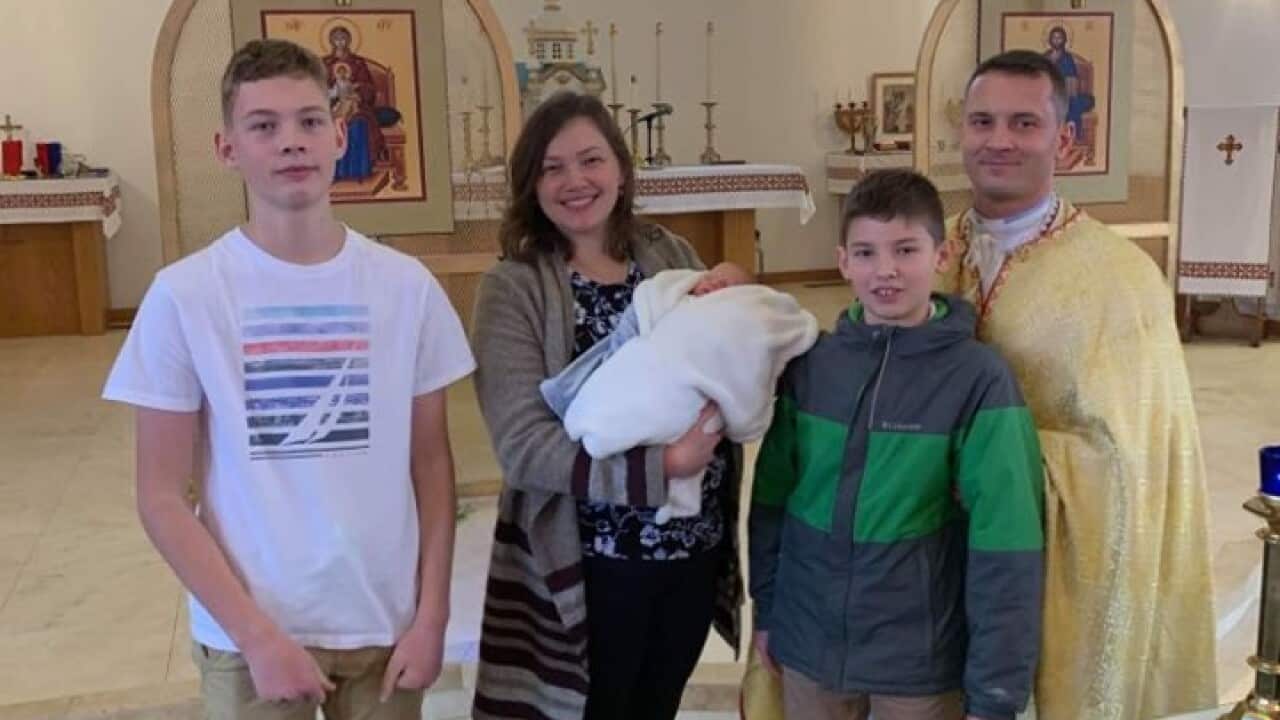 Fr Tychenok Family, 2020.