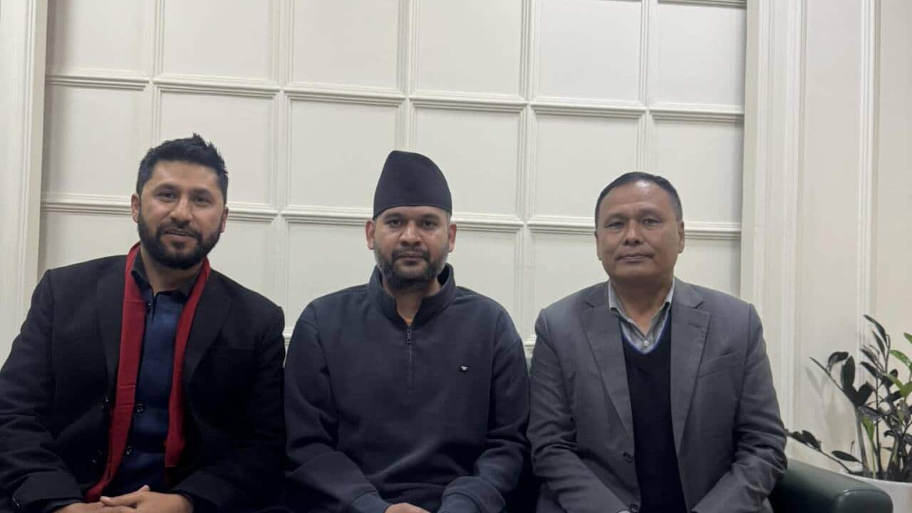 Rabi Lamichhane, Balendra Shah and Kulman Ghising