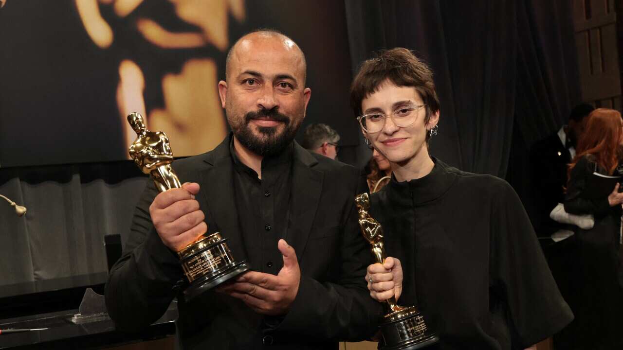Oscar-winning Palestinian director arrested after getting attacked by Israeli settlers Oscar-winning Palestinian director arrested after getting attacked by Israeli settlers