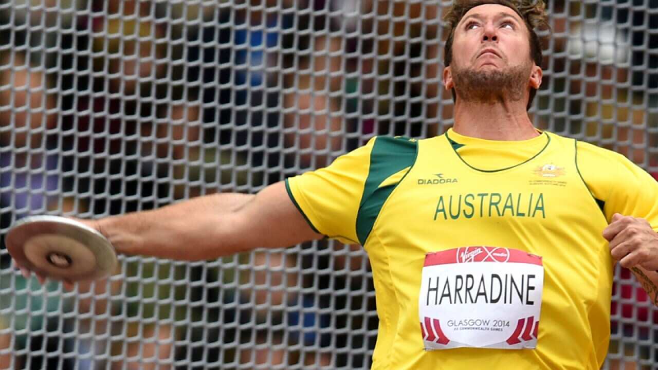 Australia's Benn Harradine.