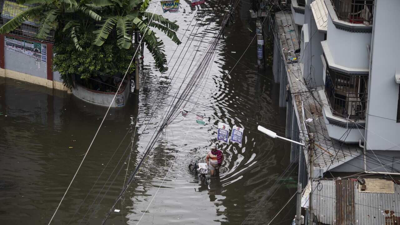 Cyclone Sitrang hits in Dhaka, Bangladesh - 25 Oct 2022