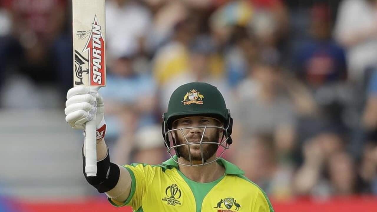 Australia's David Warner.