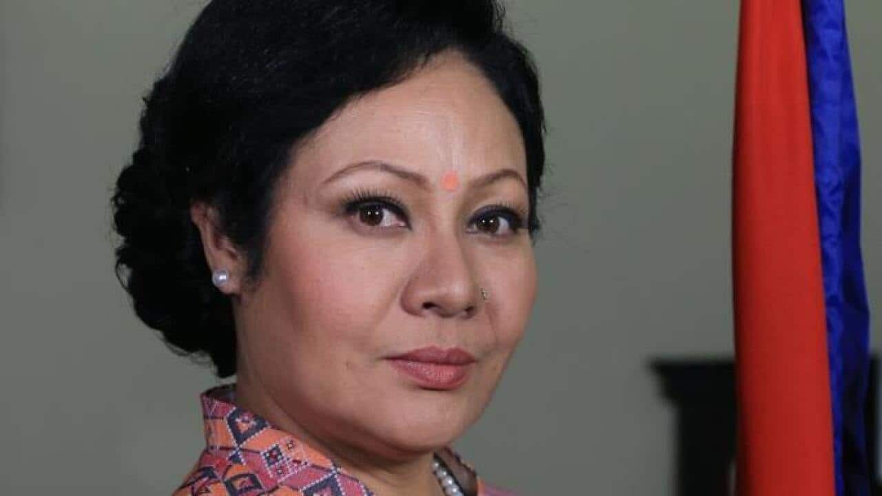 Gauri Malla as Nepal's first Prime Minister in Singha Durbar 2