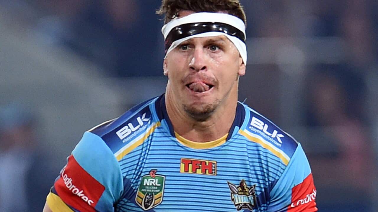 Former Gold Coast forward Greg Bird