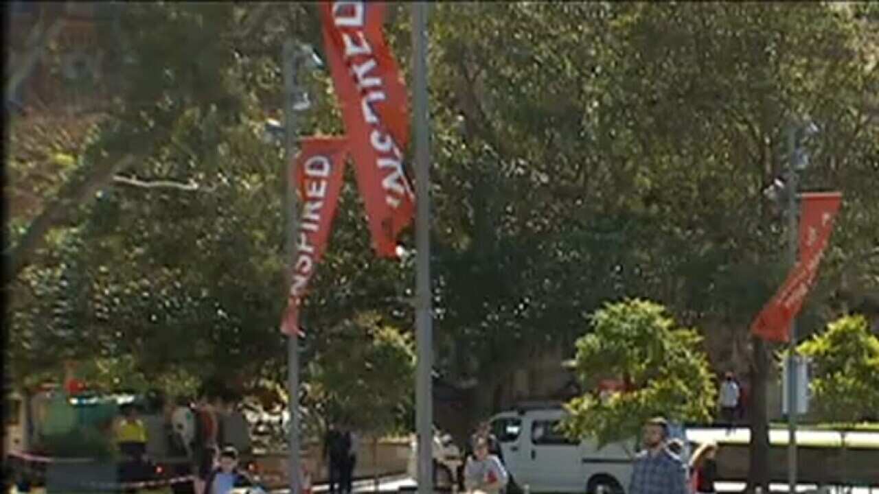 Students in a university before covid pandemic