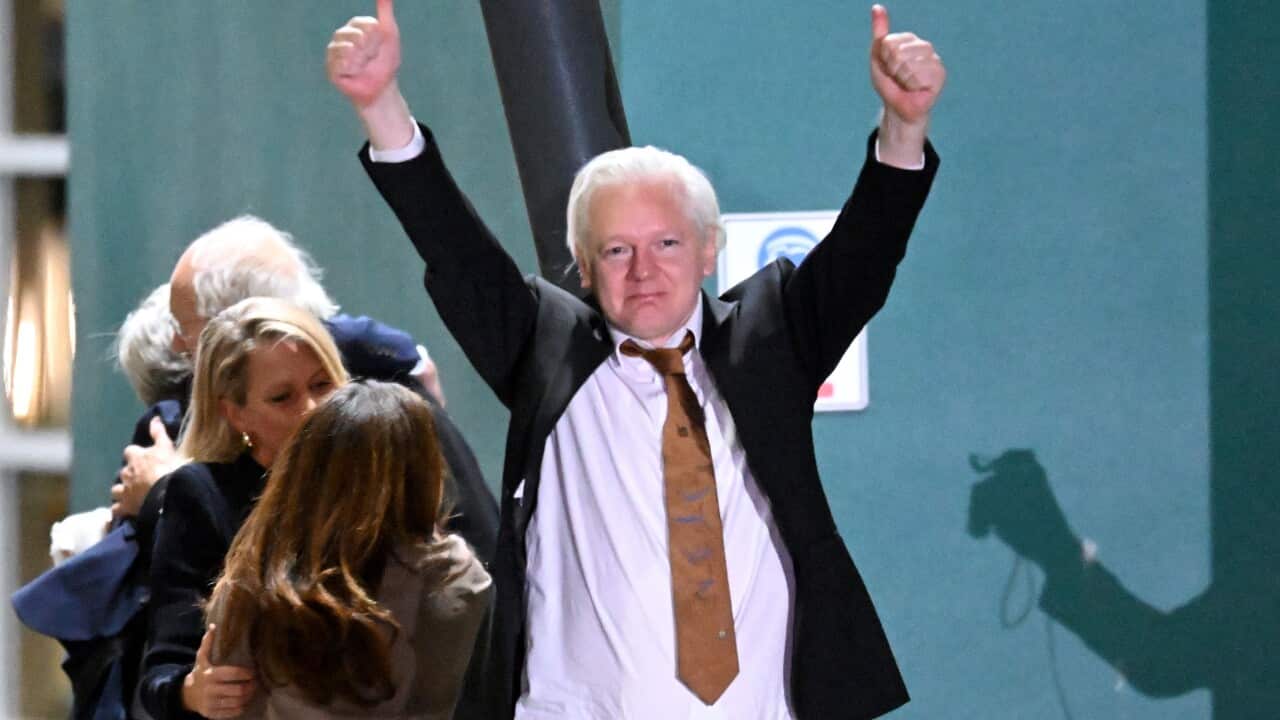 Julian Assange arrives in Australia as a free man