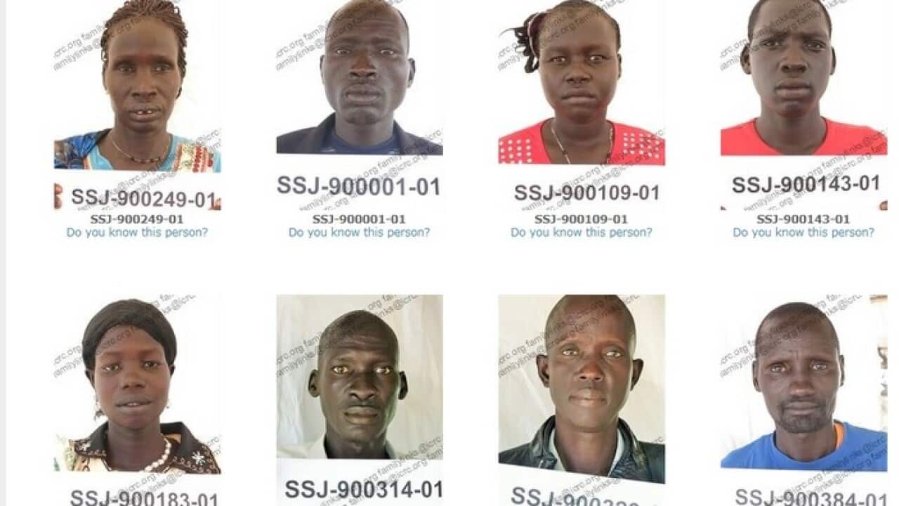 A still from the ICRC web page