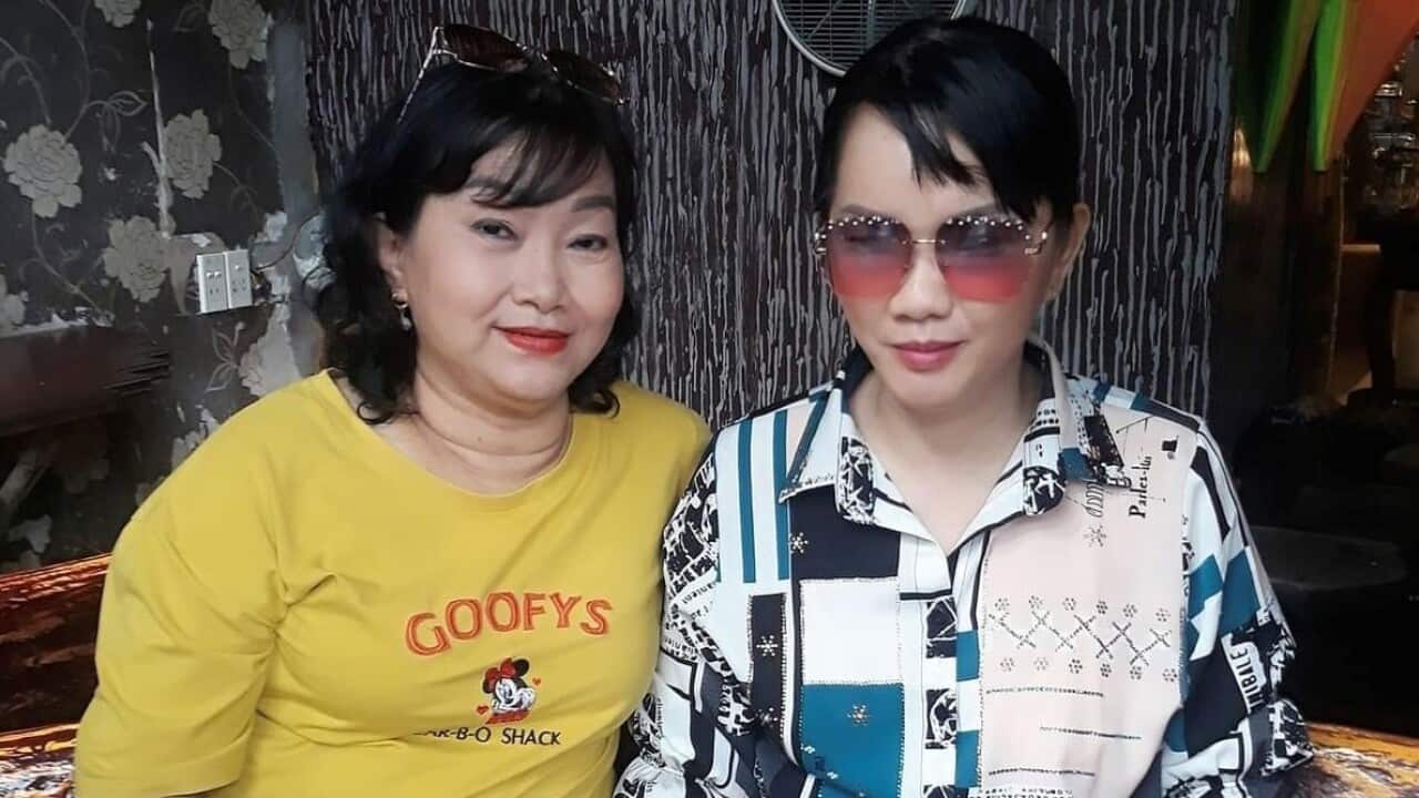 Nghệ sĩ Thanh Ngoan và Trần Ánh Hồng