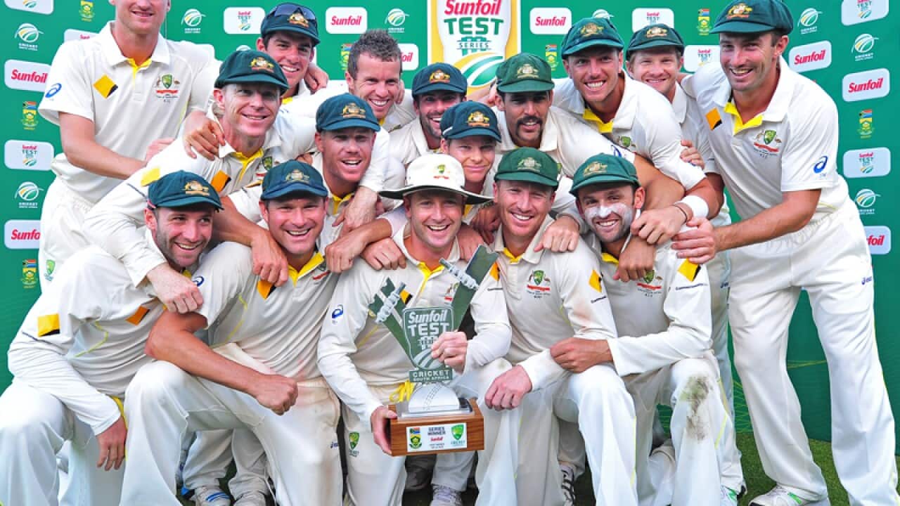 The Australian cricket team