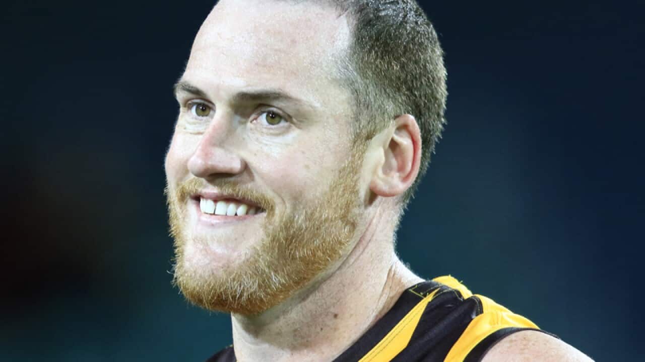 Hawks captain Jarryd Roughead