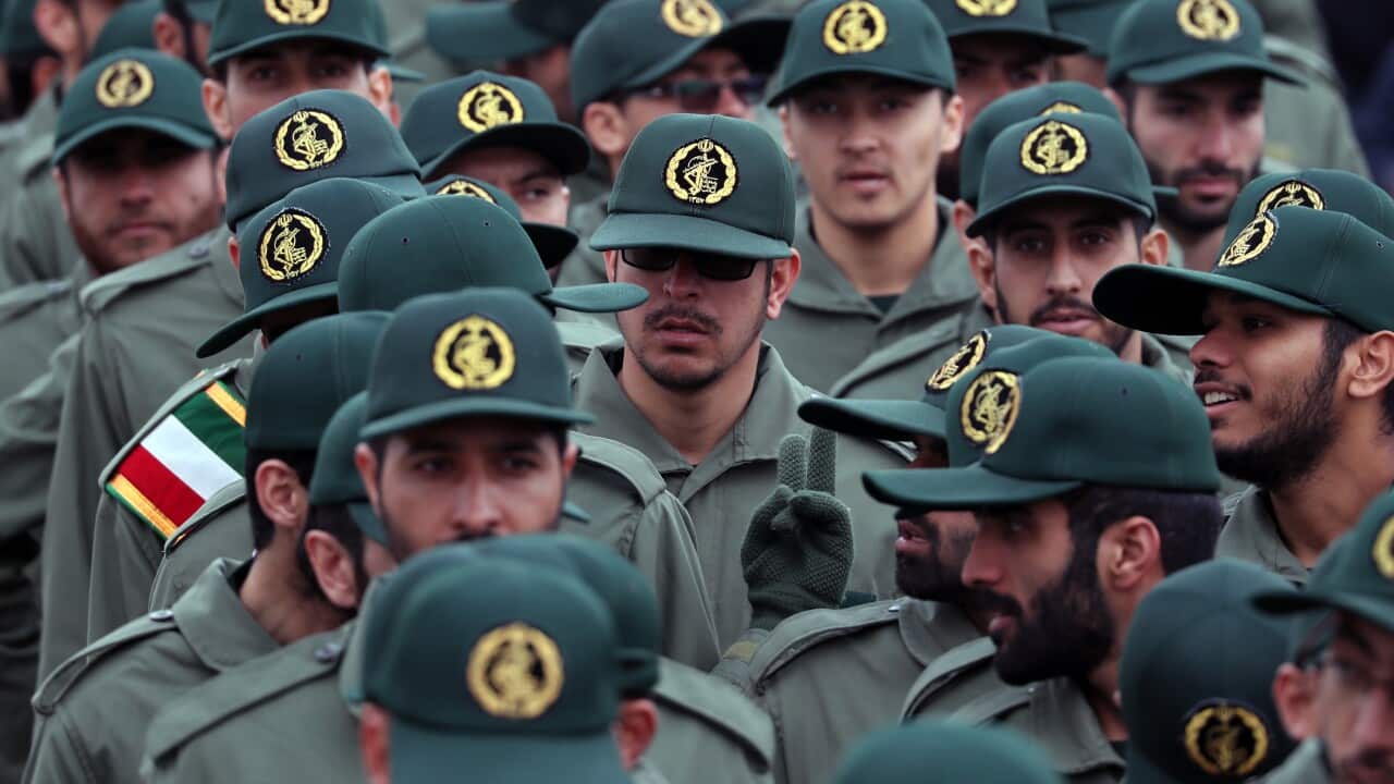 (FILE) IRAN USA REVOLUTIONARY GUARDS DESIGNATION