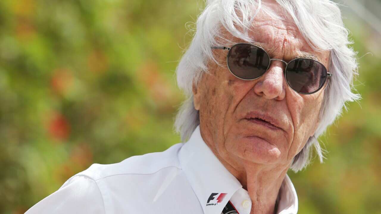 Bernie Ecclestone.