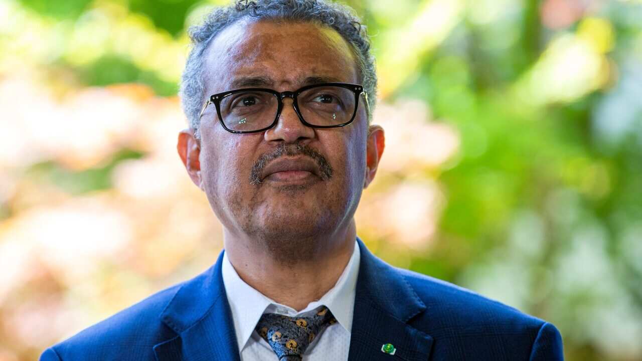 Director-General of the WHO Tedros Adhanom Ghebreyesus.