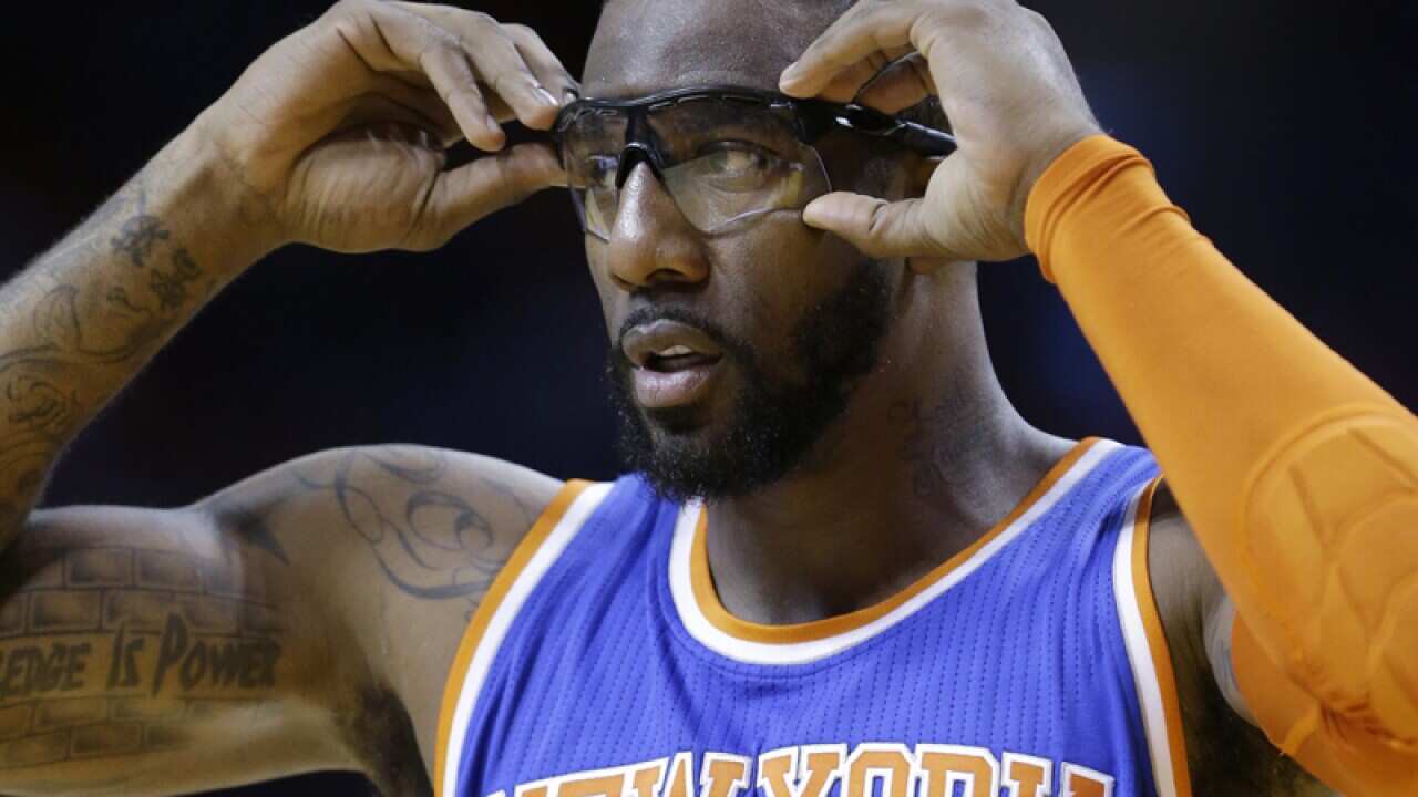 New York Knicks center Amar'e Stoudemire