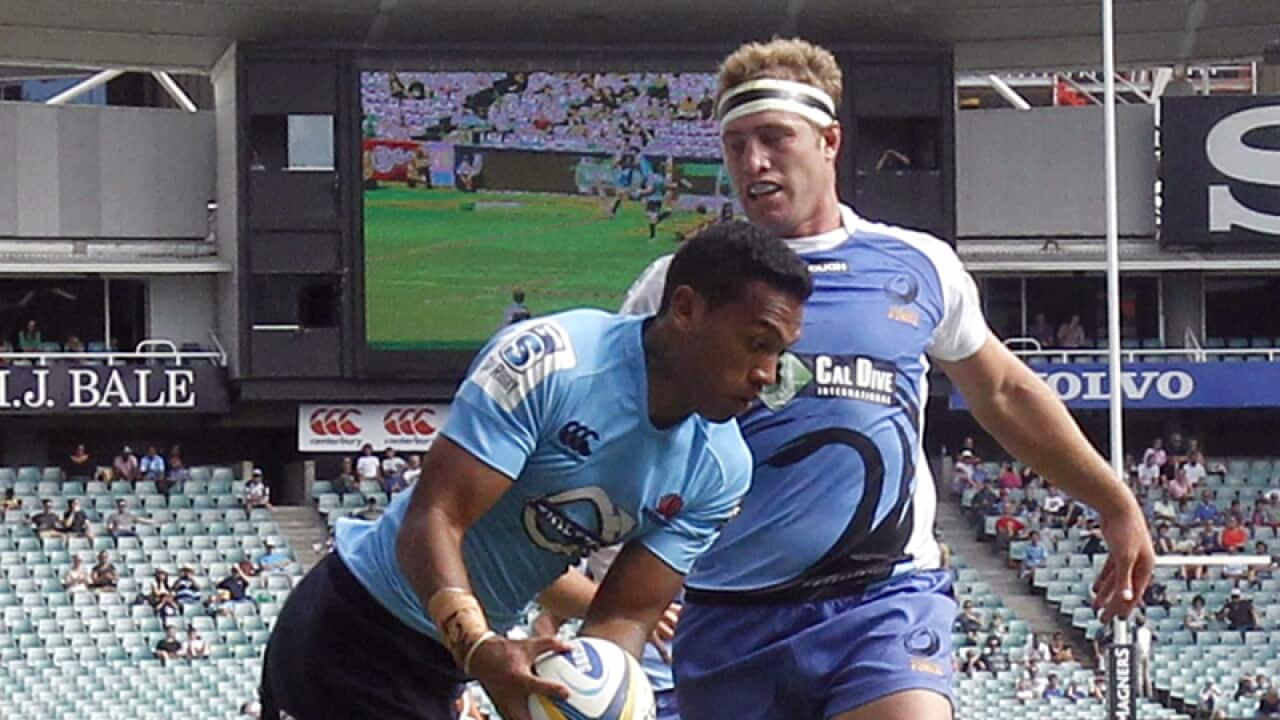 Michael Hooper (C) in action