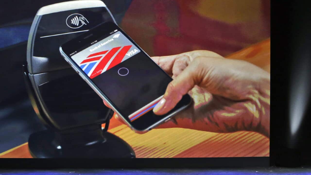 Apple CEO Tim Cook introduces the new Apple Pay product