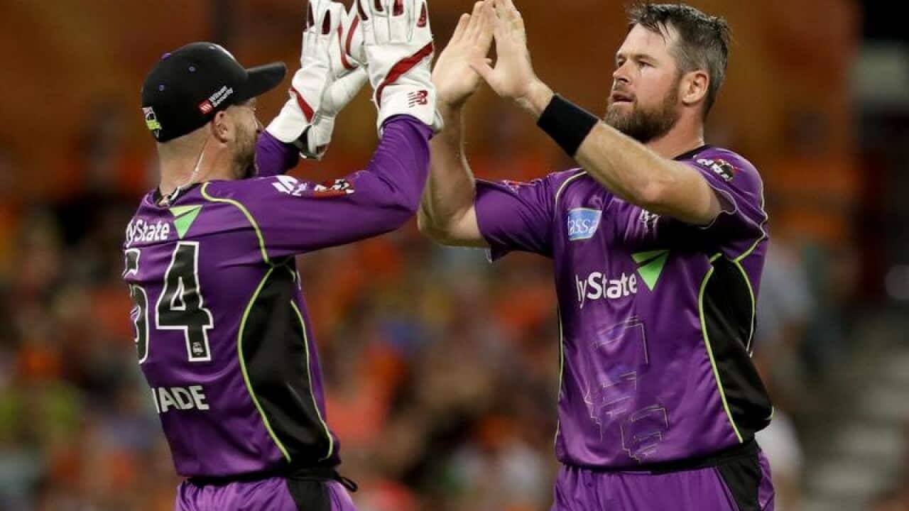 CRICKET BBL SCORCHERS HURRICANES CHRISTIAN