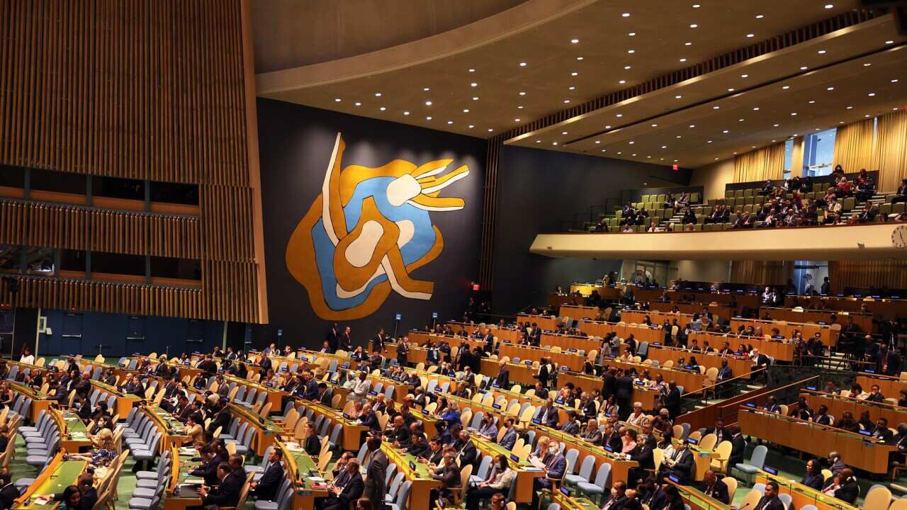 World Leaders Gather At 77th United Nations General Assembly
