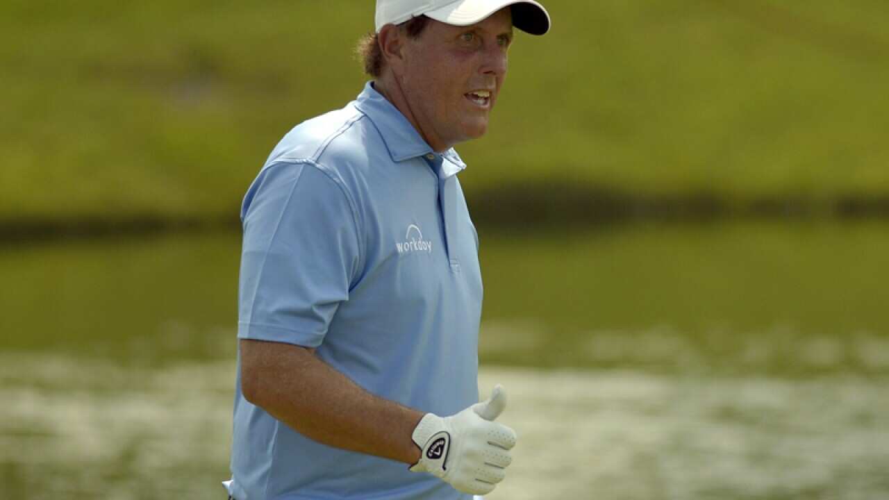 American golfer Phil Mickelson