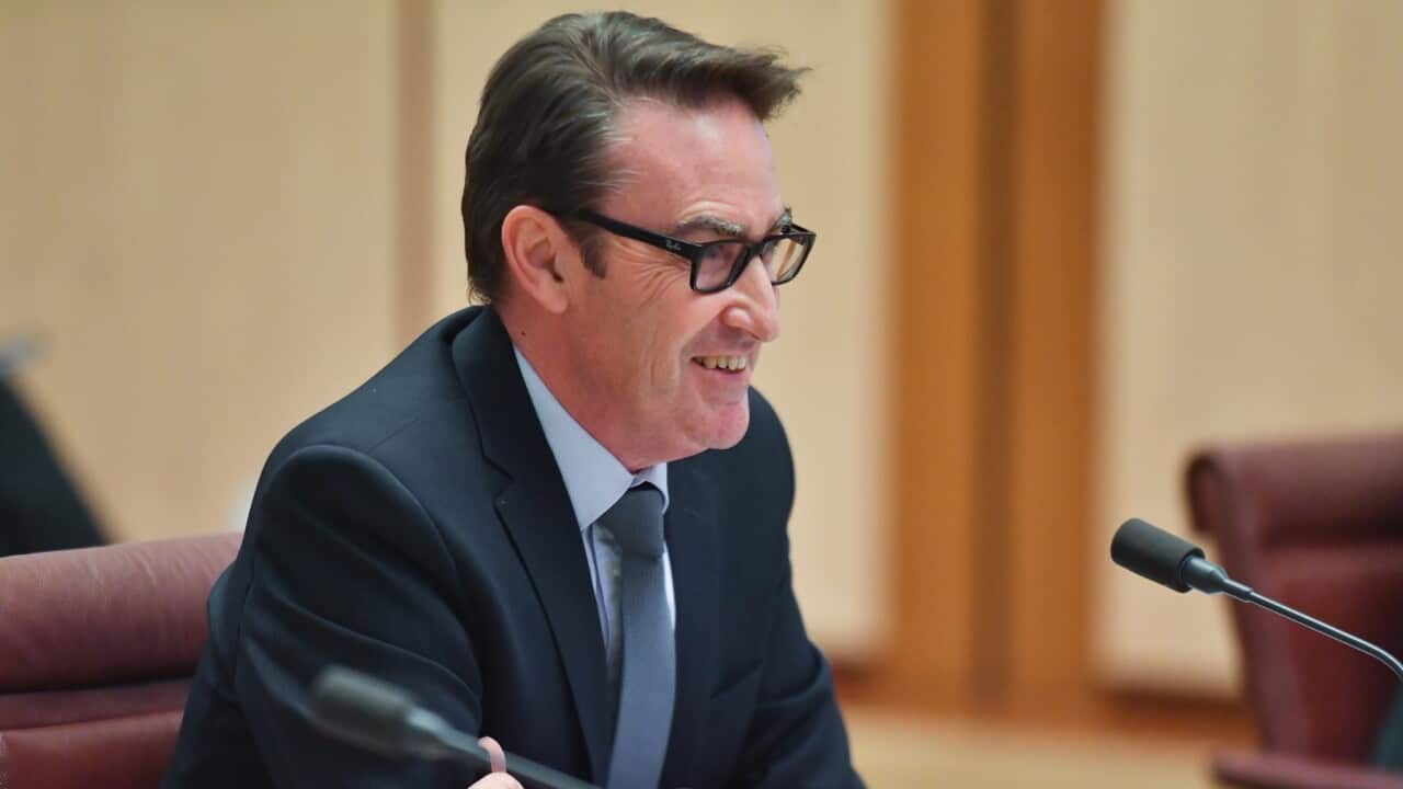 Secretary to the Treasury Dr Steven Kennedy appears before a Senate Select Committee on COVID-19 (
