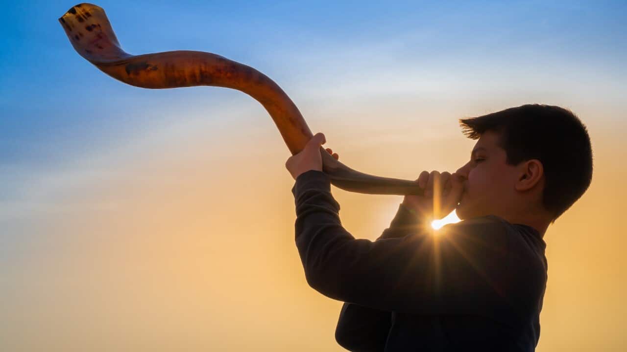 Blowing the Shofar
