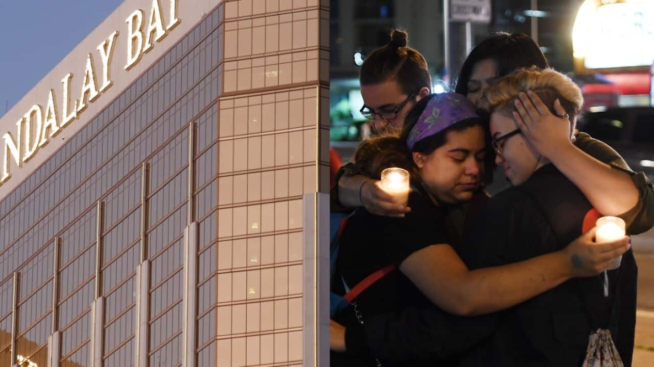The Mandalay Bay hotel is taking victims of a deadly mass shooting to court.