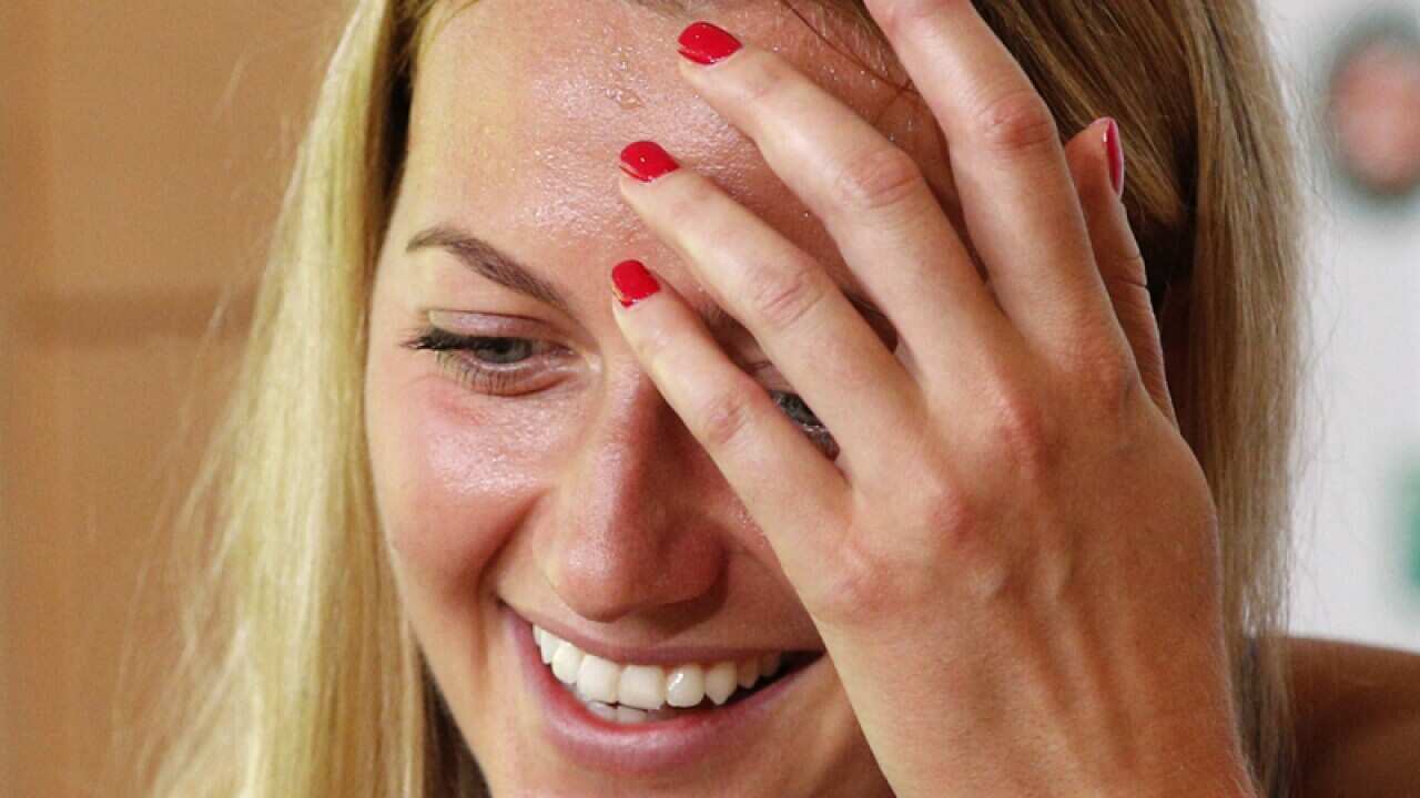 Tennis player Petra Kvitova