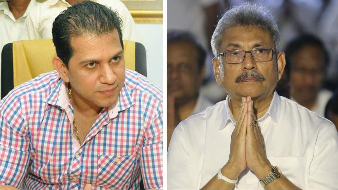 Duminda Silva_ Gotabhaya Rajapaksha_Sri Lankan politicians