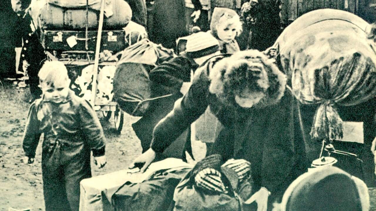Millionen von Menschen waren 1945 auf der Flucht