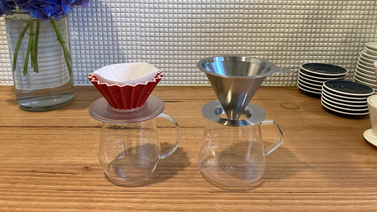 Pour Over(ドリップ)Coffee Makers (Photo by Toshiyuki Ishiwata)